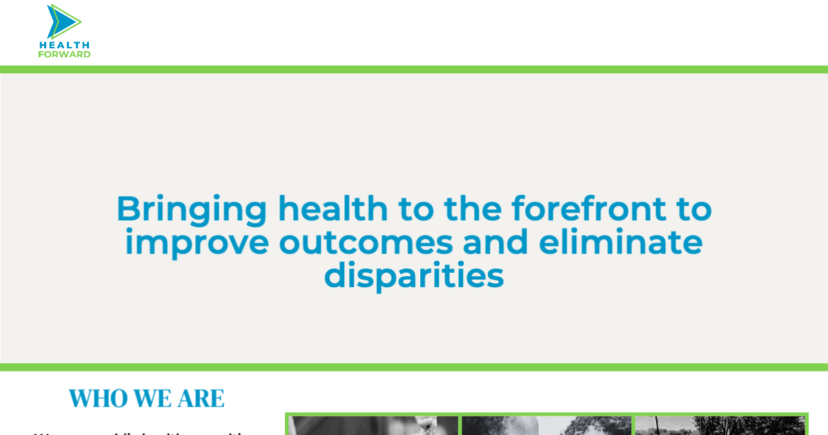 Forward Health Problem Health Forward Website